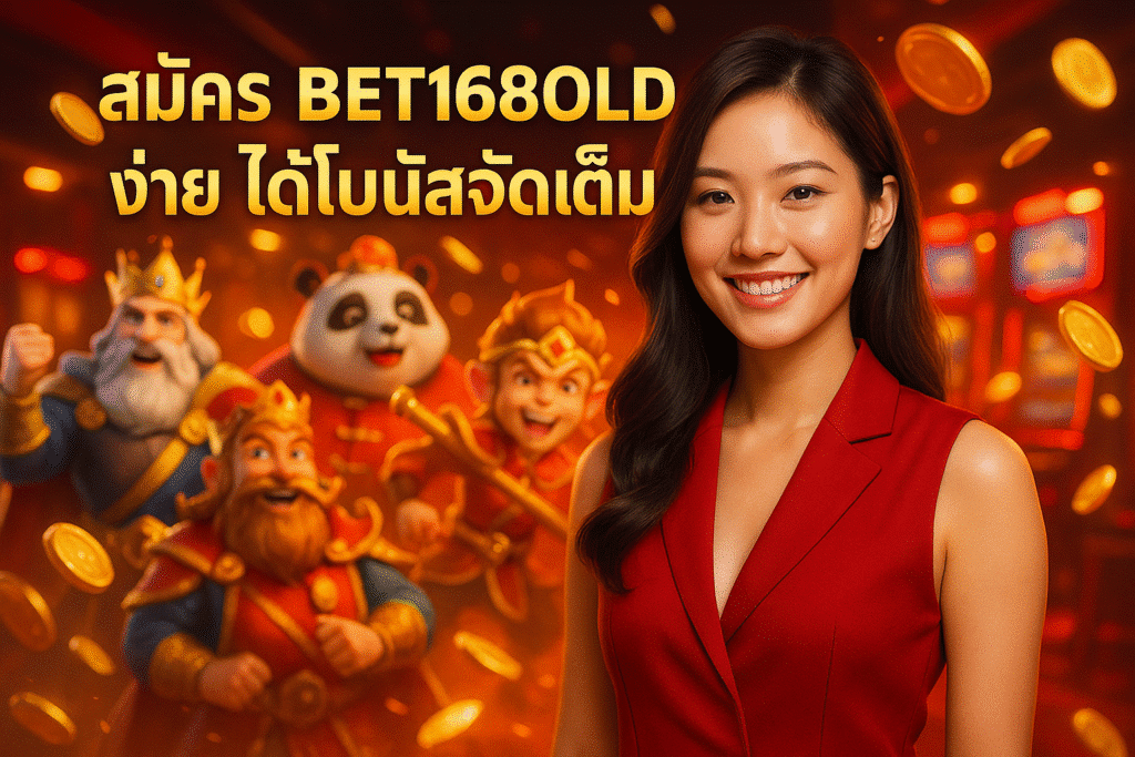 สมัคร BET168GOLD ง่าย ได้โบนัสจัดเต็ม