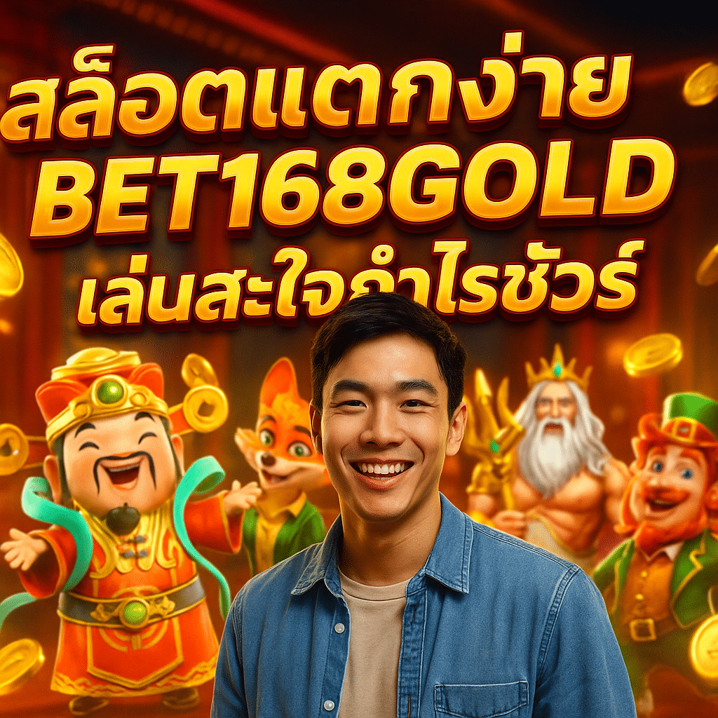 สล็อตแตกง่าย BET168GOLD เล่นสะใจกำไรชัวร์