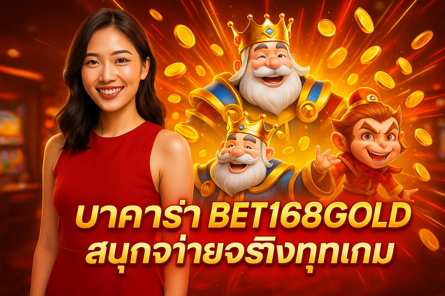 บาคาร่า BET168GOLD สนุกจ่ายจริงทุกเกม