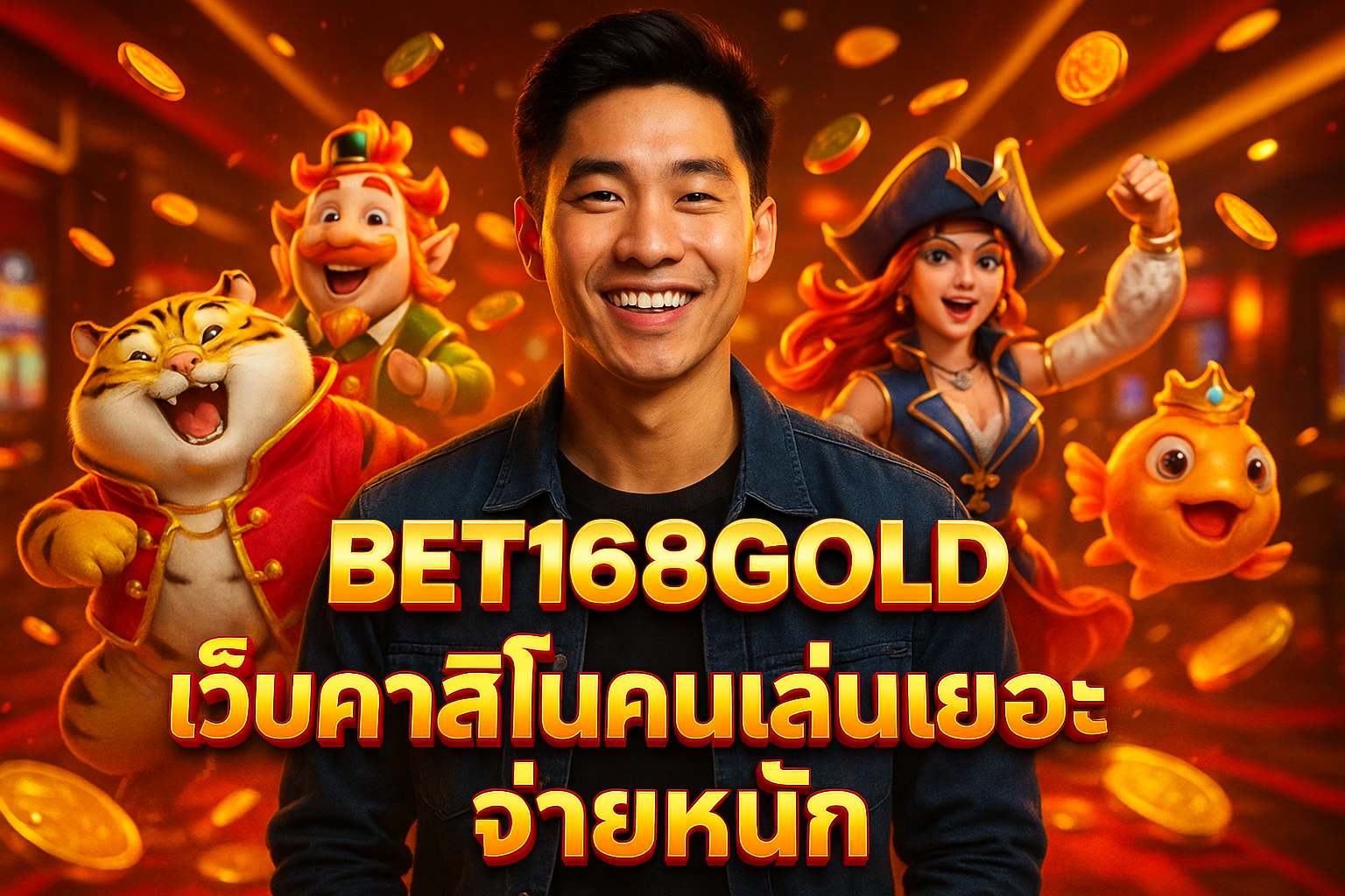 BET168GOLD เว็บคาสิโนคนเล่นเยอะ จ่ายหนัก