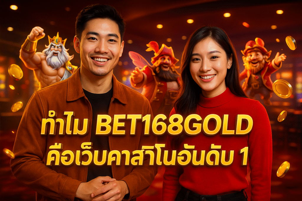ทำไม BET168GOLD คือเว็บคาสิโนอันดับ 1